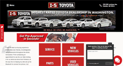 Desktop Screenshot of i-5toyota.com